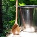 Soup Kettle Sauce Stockpot Spoon Long Handled Cherry Spoon Handmade