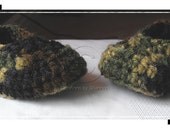 SALE 0 to 3 months Camouflage Baby Loafer Shoes OFG TEAM