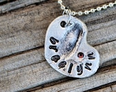 Fingerprint Necklace - Personalized and Unique