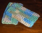 Seagrass Arm Warmers, Fingerless Gloves, Smoking Texting Gloves, Adult sizes Shorty  Handmade Crocheted  made to order
