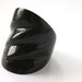 Unique Twist Black Horn Ring Size 8