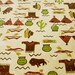 Mid Century Modern Old Western Style Paper Mache Tray on Etsy by EdibleComplex