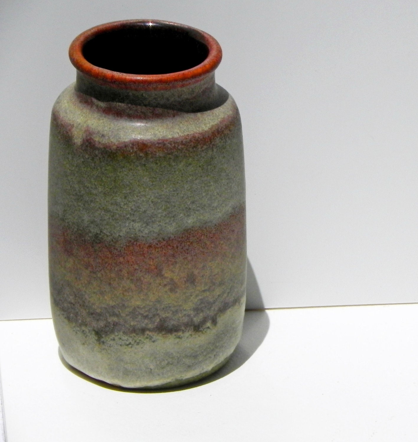 Mid Century West German Fat Lava Scheurich Vase on Etsy by EdibleComplex