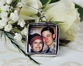 Groom's Boutonniere Memorial Charm Bouquet Photo Charm