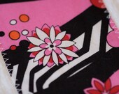 Baby Girl Burp Cloth Stylish Pink and Zebra Print Burp Cloth EtsyKids