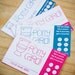 DIY Printable Potty Training Reward Punch Cards