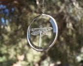hand engraved glass dragonfly etching