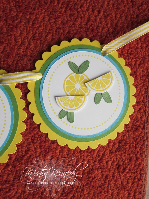 Little Lemon Collection: Made-to-Order. Custom & Personalized Happy Birthday Banner. Lemonade Banner. Lemonade Birthday. Lemonaide. Il_570xn