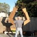 Giant Cardboard Robot Arms