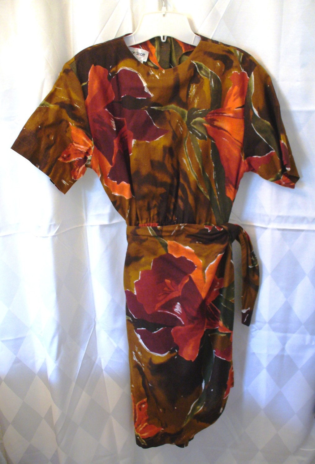 Etsy Vintage Dress - Vintage - Dresses - Dress - Cotton Dress - Women's Clothing
