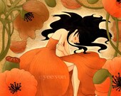 Poppies Fall - Small Print