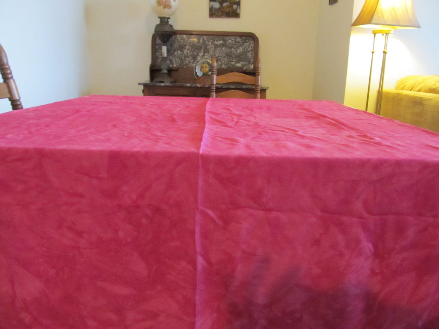 Fun and A Blast To The Past Tye Dyed Table Cloth Set