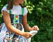 GBL Originals SuziQ Goes to School Custom handmade Dress size 2 - 8