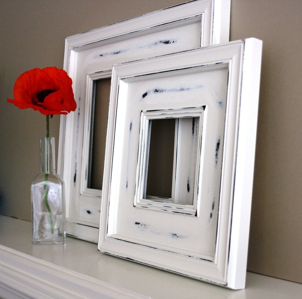 8x10 White Picture Frame / Cape Cod on Plein Air