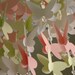 Pink Green White Shimmer Butterfly Baby Mobile Available in many color combos