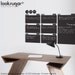 Weekly planner chalkboard wall decal- Vinyl Sticker Modern Contemporary Calendar
