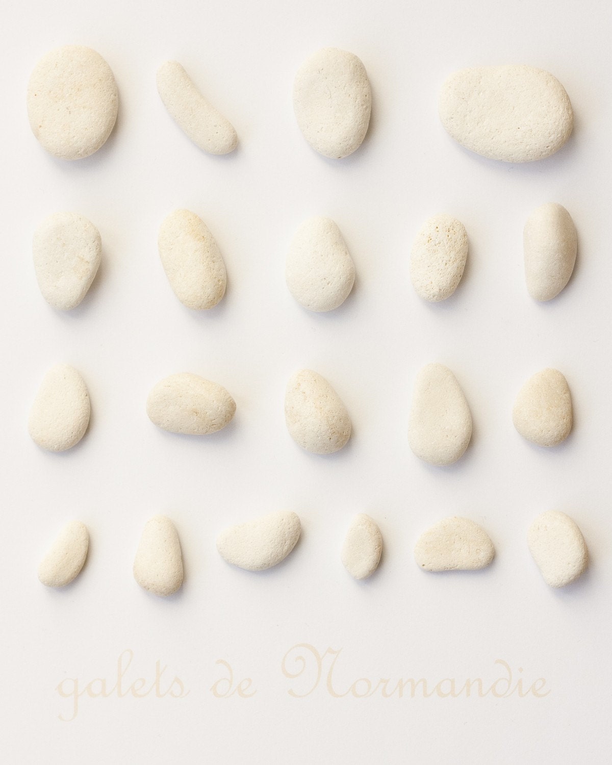 Galets de Normandie (Pebbles from Normandy) - 8 x 10 - Fine Art Photography
