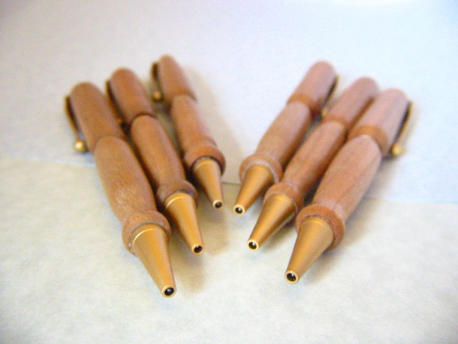 Groomsmen Gift Lot of Pens - Handmade from Wild Cherry Wood