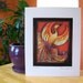 Original Art Print "Fiery Phoenix" 16x20