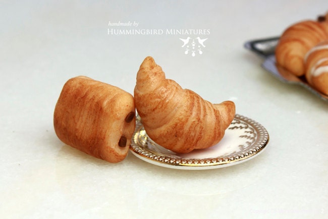 Buttery Croissants - Post Earrings