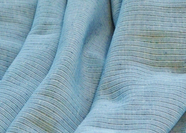FABRIC Vintage POLYESTER Single KNIT Sky Blue 64 x 62 1.12-lb