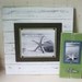 X-tra Large White Distressed 21x21 Plank Frame for 8x10