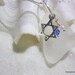 Hanukkah Sea Glass Star of David Beach Glass Necklace