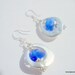 Sea Glass Blue Beachglass Earrings