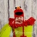 Crochet Elmo Hat Sesame Street Inspired