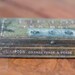 Antique Lipton Tea Tin Gold Metal Box Aged
