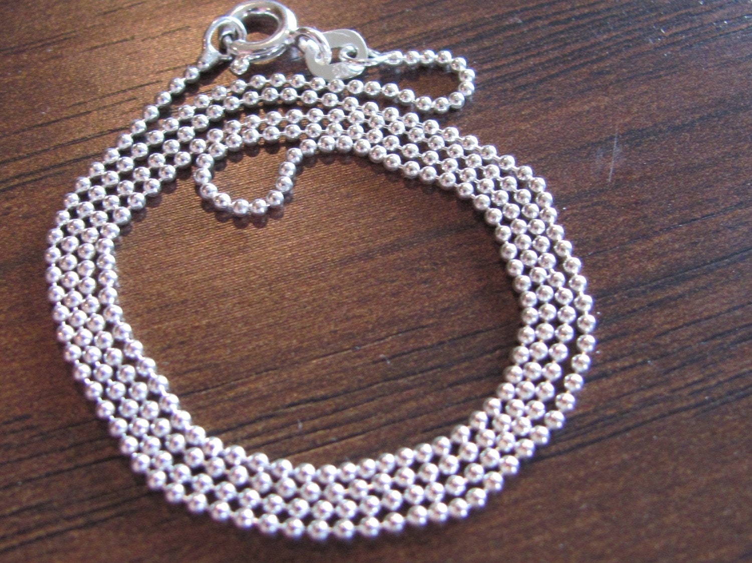Sterling Silver Ball Chain Only