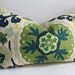 Bohemian Suzani Pillow Cover / 12x20 LUMBAR / Free Domestic Shipping