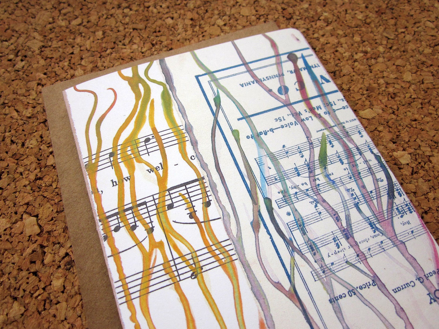 Memoir Art Card, Dripping