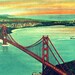 GOLDEN GATE BRIDGE photography vintage San Francisco 11x14 photo California wall decor art print 1930s decor beach lover gift Nostalgia