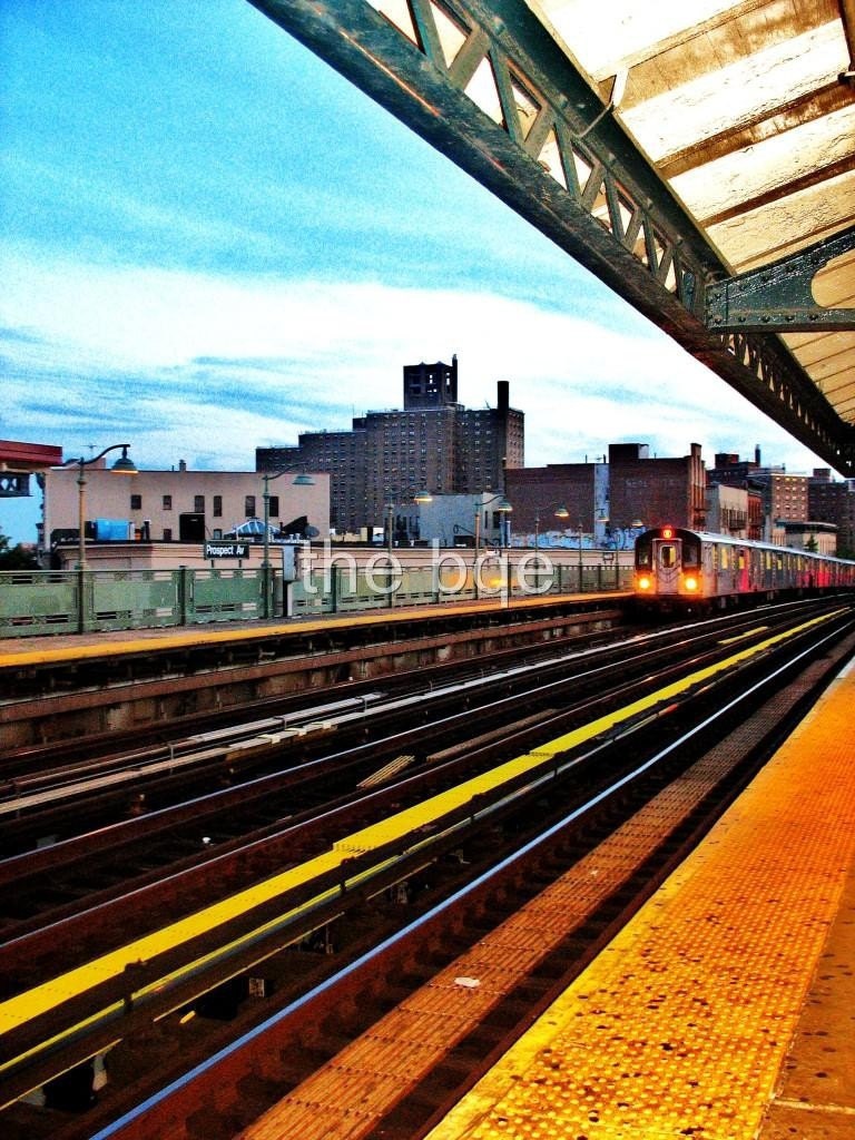 NYC Subway Photography, No 5 Subway Train is Coming 16x20 Photography Print, Transit, New York City Photo Art, Travel Wall Decor