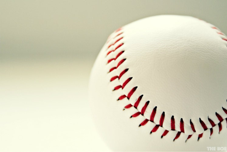 Time for Some Baseball 8x12 Photography Print, Men Gifts, American Sports, Still Life