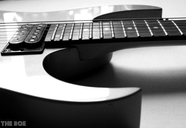 Ibanez RG220 Electric Guitar 8x12 Photography Print Black and White Music  Decor, Musician Instrument Guitarist