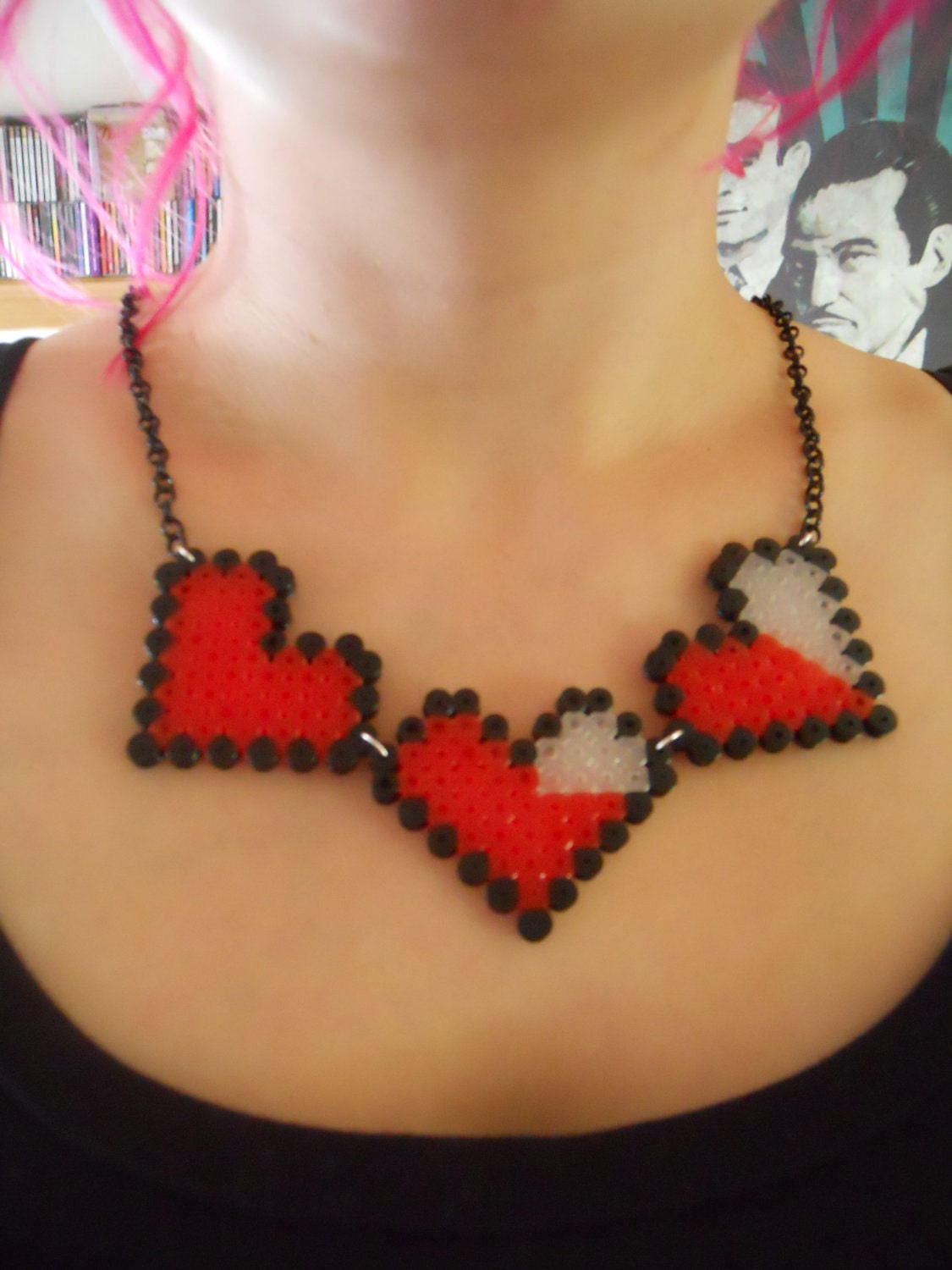 Zelda Hearts Necklace