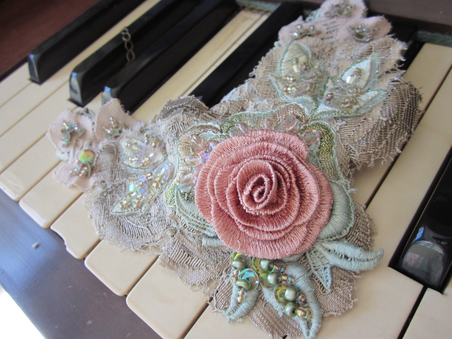 Champagne/Dusty Pink Necklace