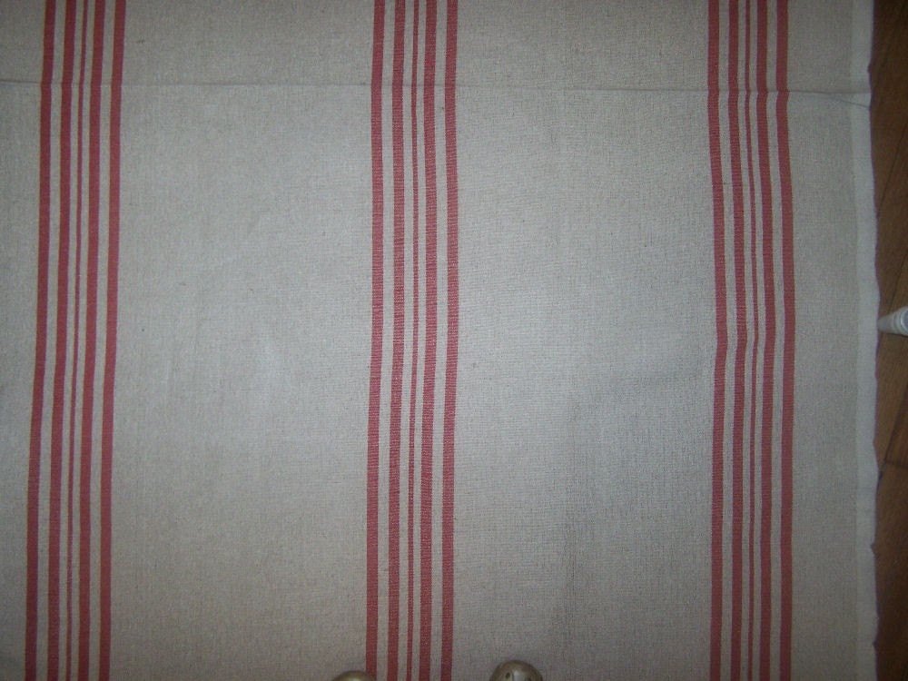 Grain Sack Red by the yard