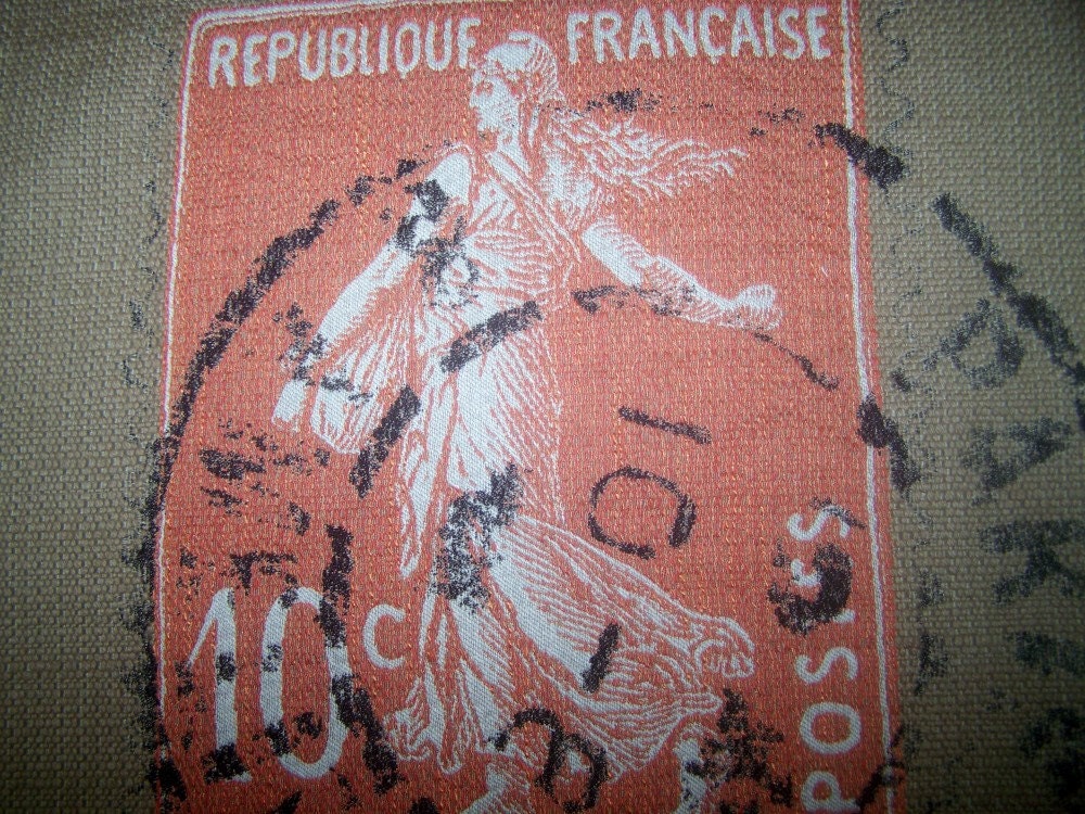 REPUBLIQUE FRANCAISE 22x27 pillow front (need multiples/we have)