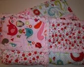 Rag Quilt Pattern Tutorial, Easy Instructions with Photos,  pdf file, Download thru Etsy