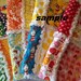 Rag Quilt Kit, Personalized,  Bright Bandana Mix, Easy to Make, 6" Squares