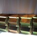 Vintage Industrial LARGE Hardware Bins / Set of 10 / LYON Folded Metal with Label strip