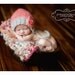 Lily and Lime Mohair Bonnet