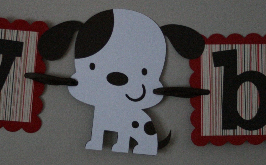 Puppy Dog Birthday Banner Il_170x135