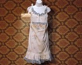 Prarie Rose Dress OOAK S
