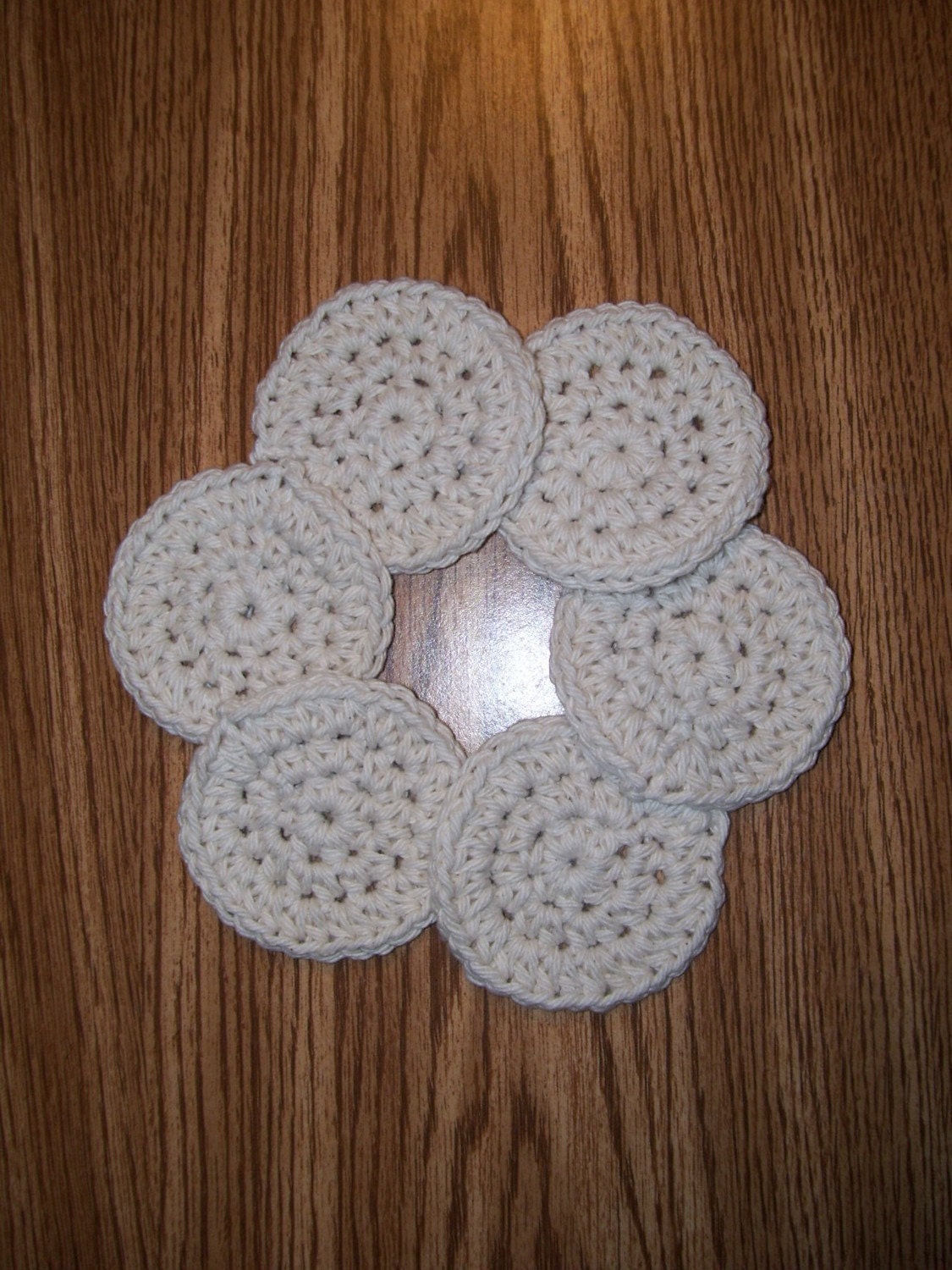Cotton Facial Scrubbies -  Set of 6