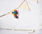 CUSTOMIZABLE merry banner gold