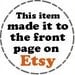 the original yarn and felt letters eight inch